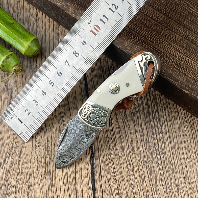 Damaškový Nůž Na Loupání Ovoce