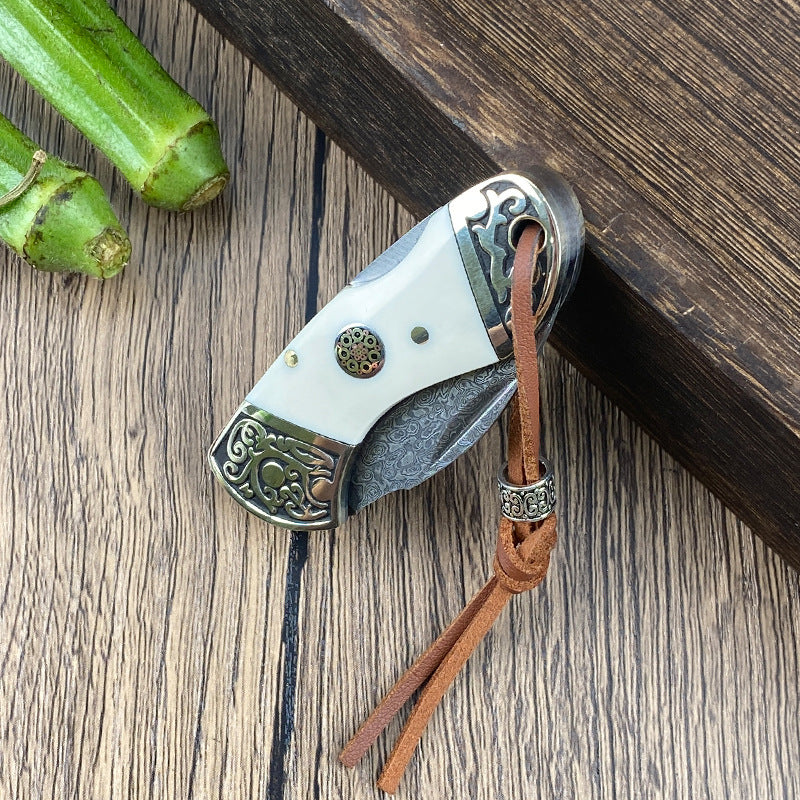 Damaškový Nůž Na Loupání Ovoce