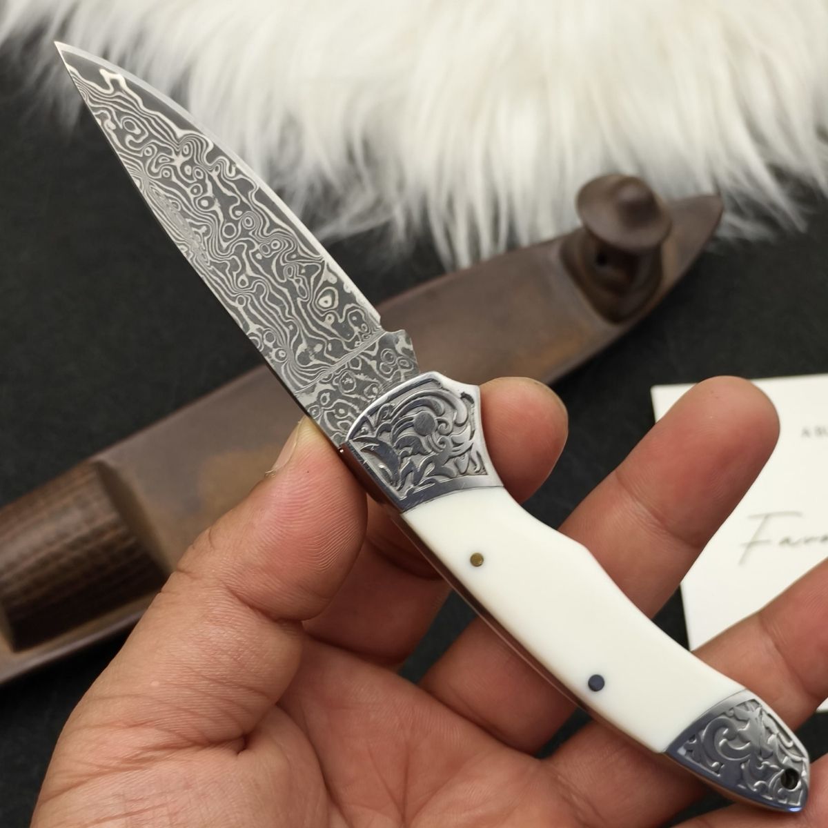 Damaškový Nůž – Ruční Výroba
